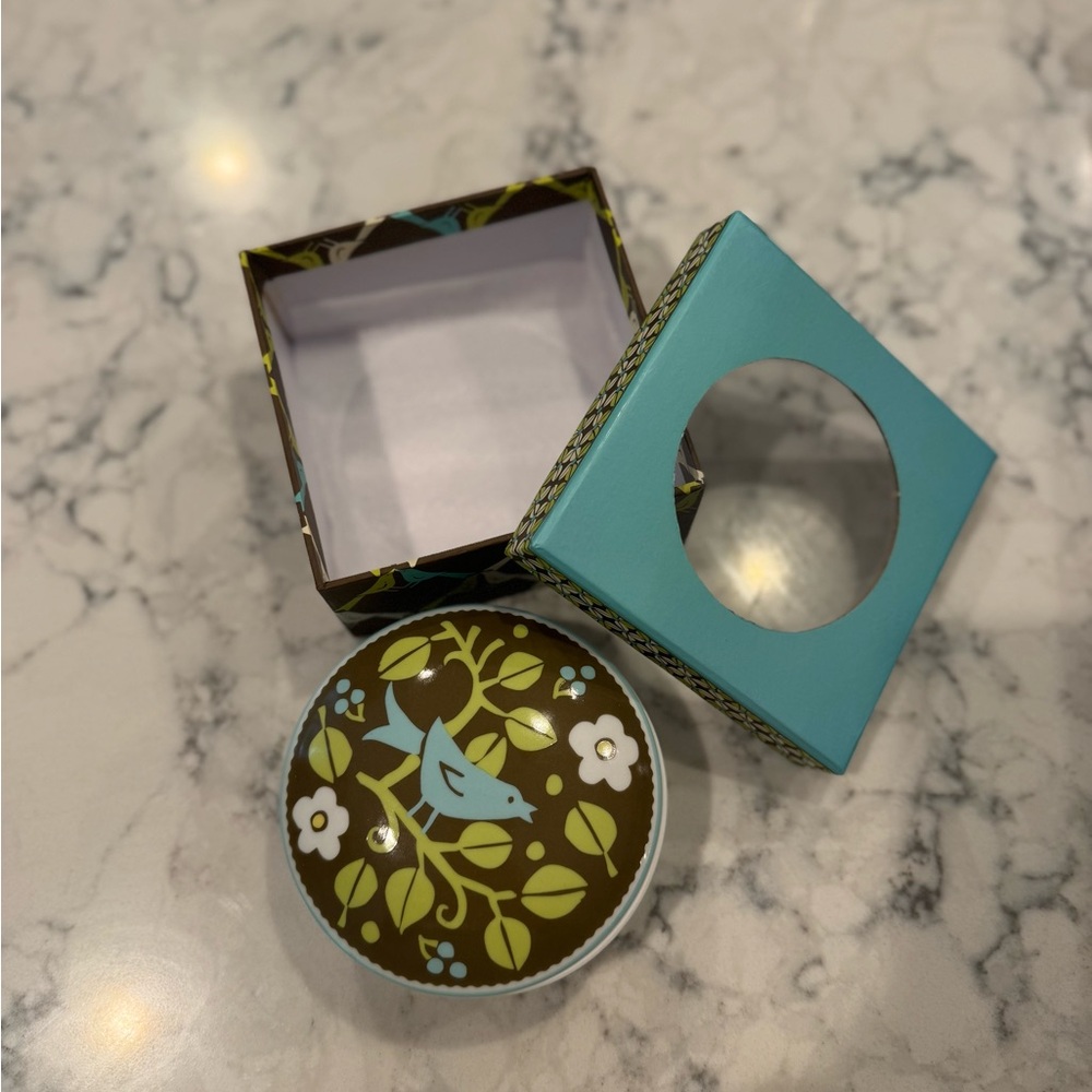 Vera Bradley Trinket Covered Dish in Sittin’ in a Tree